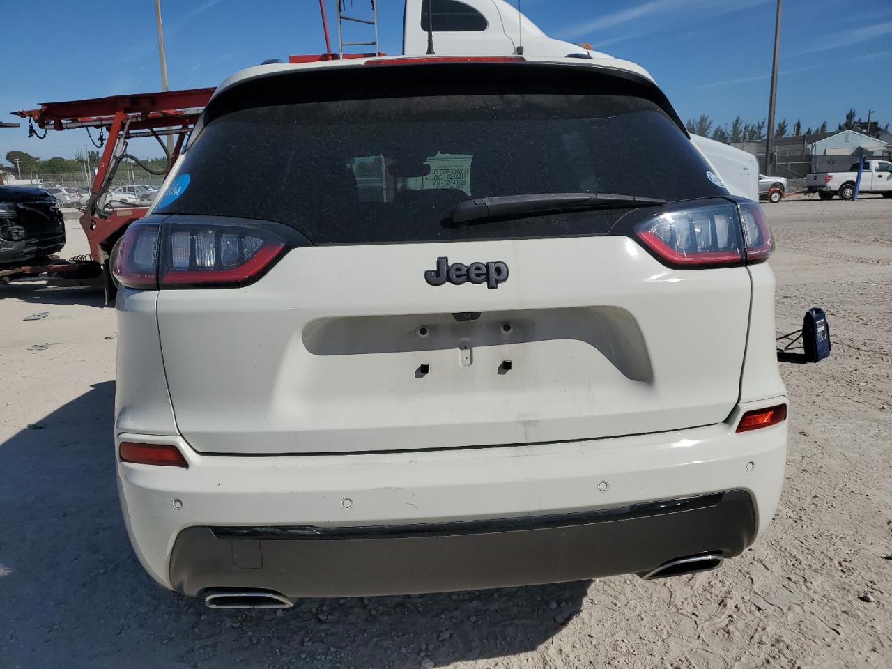 2019 Jeep Grand Cherokee VIN 1C4PJLDN7KD366004 Copart auction photo, front end / mechanical damage thumbnail 6