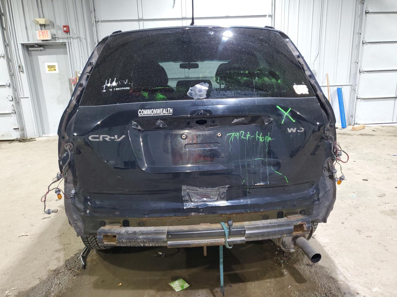 2011 Honda CR-V VIN 5J6RE4H59BL102828 Copart auction photo, rear end / minor dent/scratches damage thumbnail 6