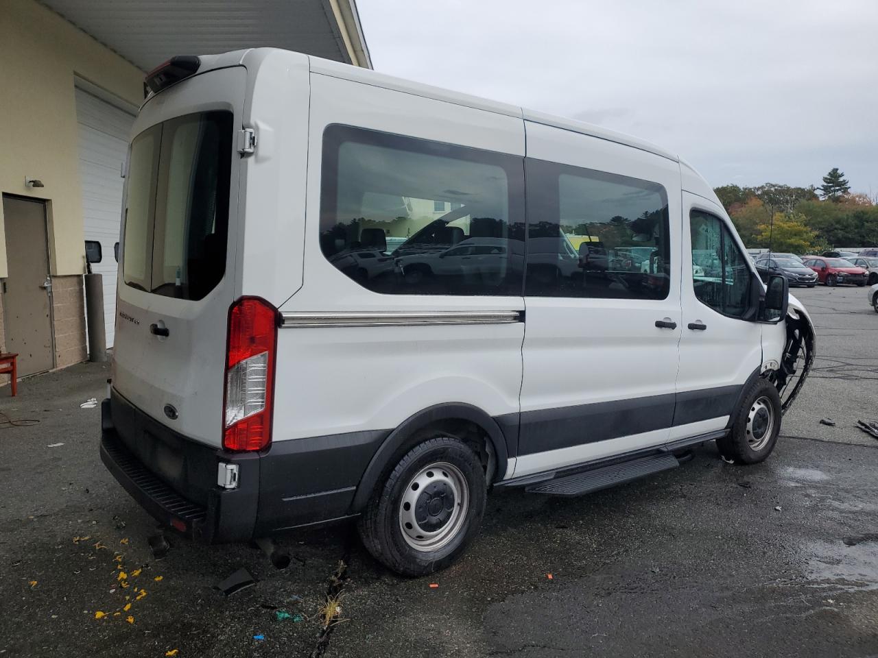 2020 Ford Transit VIN 1FMZK1C84LKA32110 Copart auction photo, front end damage thumbnail 3