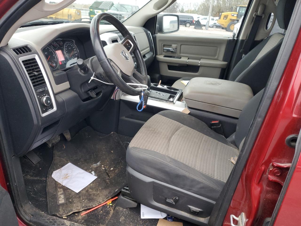 2011 Dodge RAM VIN 1D7RV1GT8BS633969 Copart auction photo, rear end damage thumbnail 7