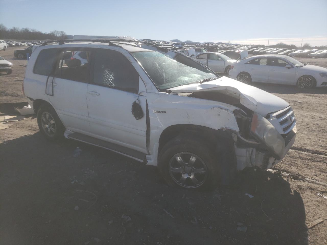 2003 Toyota Highlander VIN JTEHF21A530147323 Copart auction photo, all over damage thumbnail 4