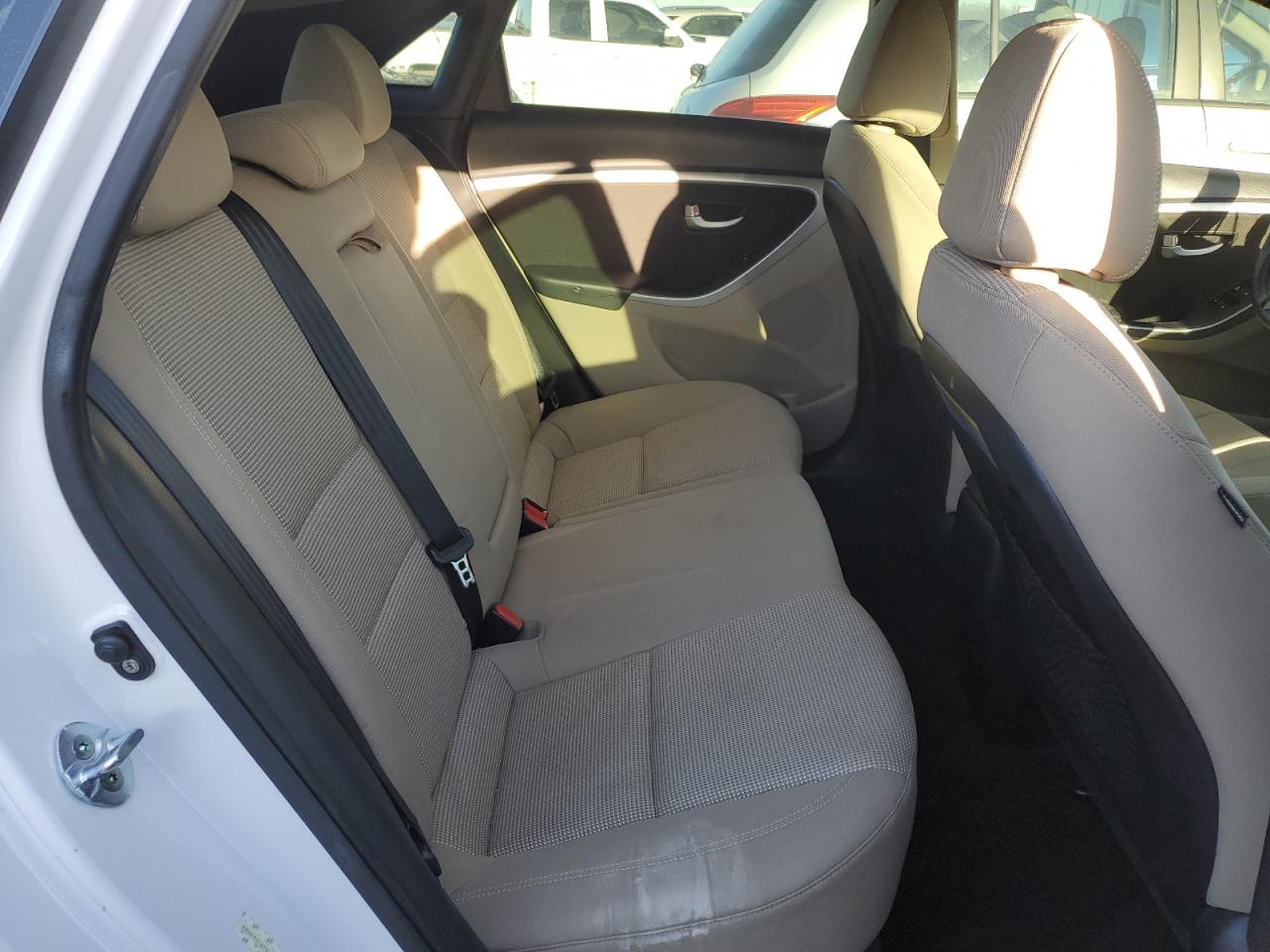 2014 Hyundai Elantra VIN KMHD35LH7EU193590 Copart auction photo, rear end damage thumbnail 10