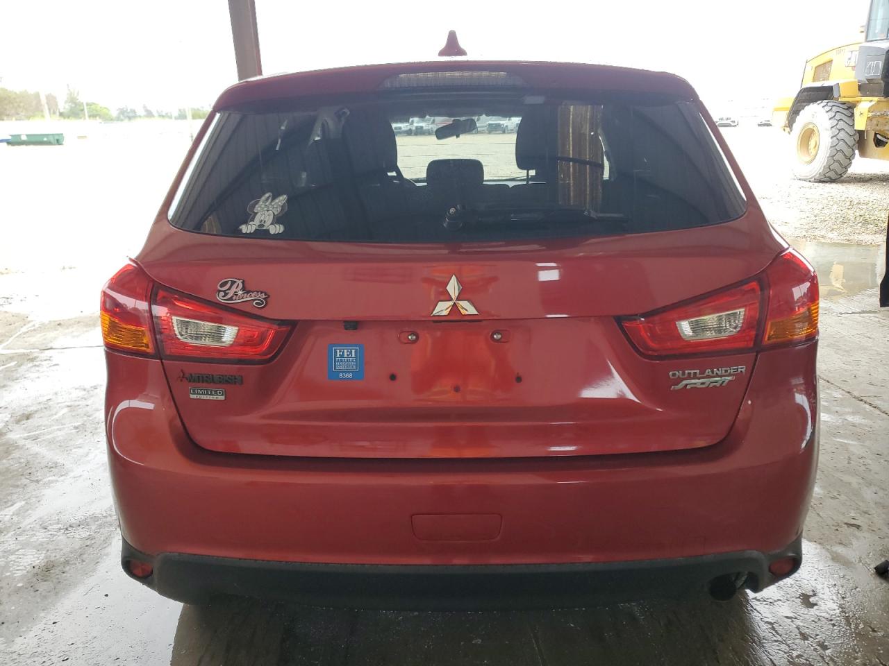2017 Mitsubishi Outlander VIN JA4AP3AUXHZ036041 Copart auction photo, side / undercarriage damage thumbnail 6