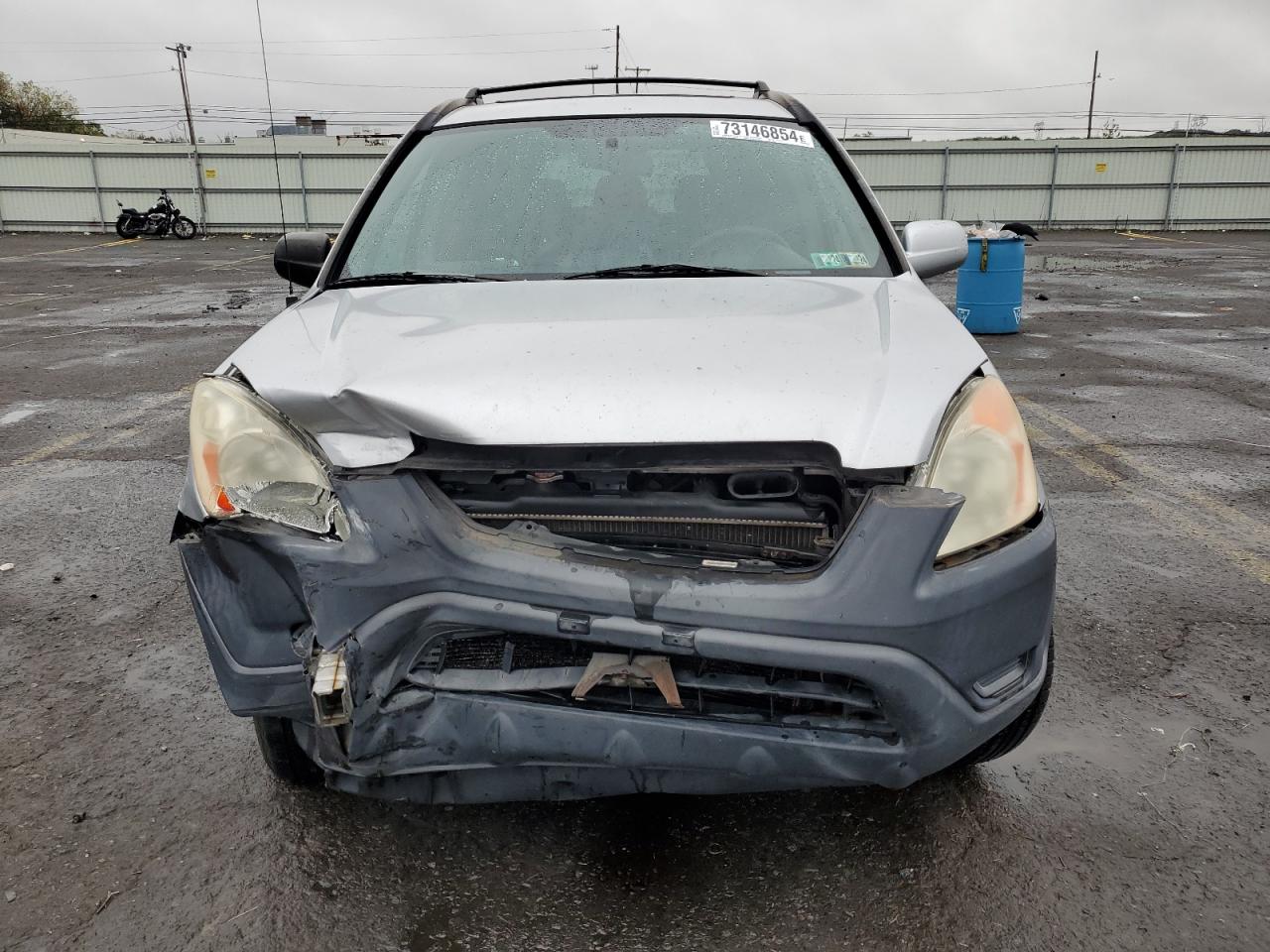 2003 Honda CR-V VIN SHSRD78803U120717 Copart auction photo, front end / rear end damage thumbnail 5