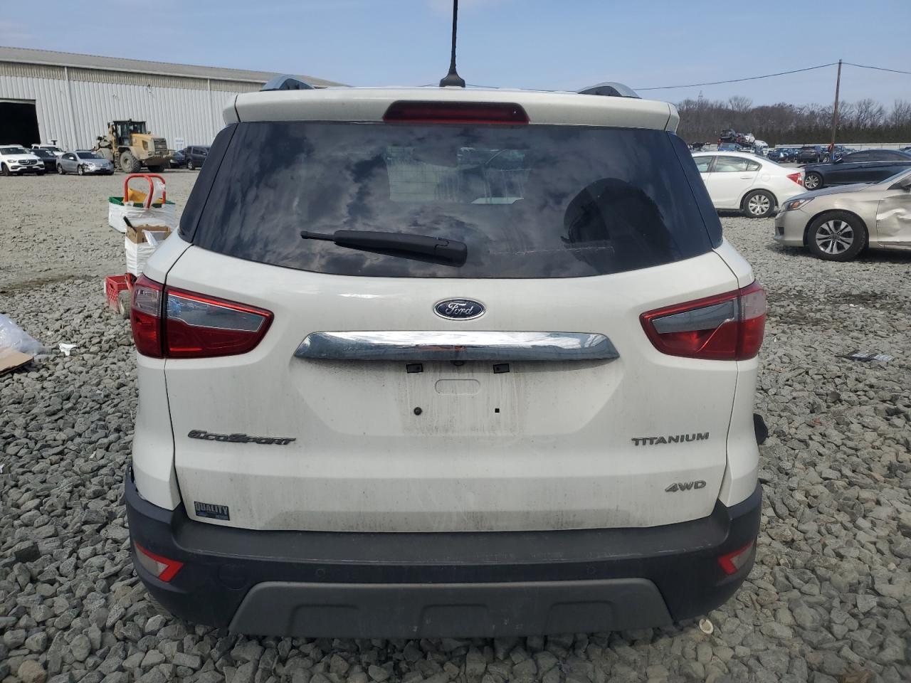 2018 Ford EcoSport VIN MAJ6P1WL6JC245470 Copart auction photo, front end / side damage thumbnail 6