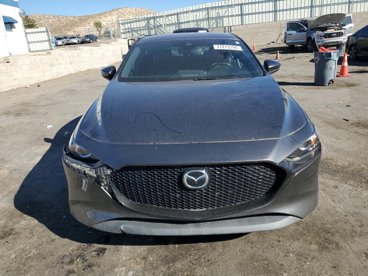 2019 Mazda 3 VIN JM1BPAMM2K1118930 Copart auction photo, front end / side damage thumbnail 5