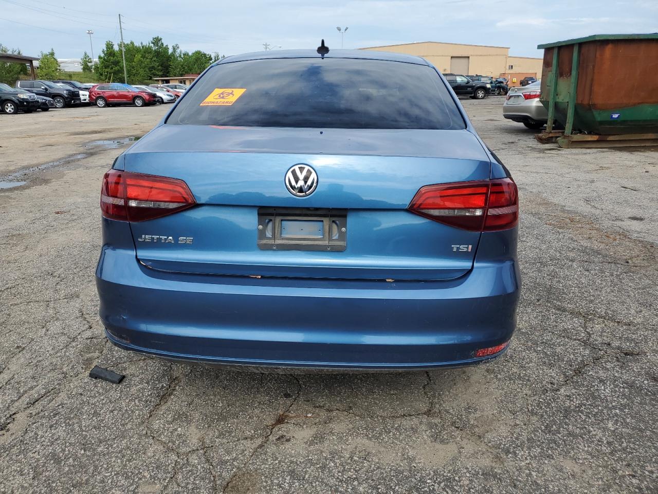 2016 Volkswagen Jetta VIN 3VWD67AJ9GM249126 Copart auction photo, front end damage thumbnail 6