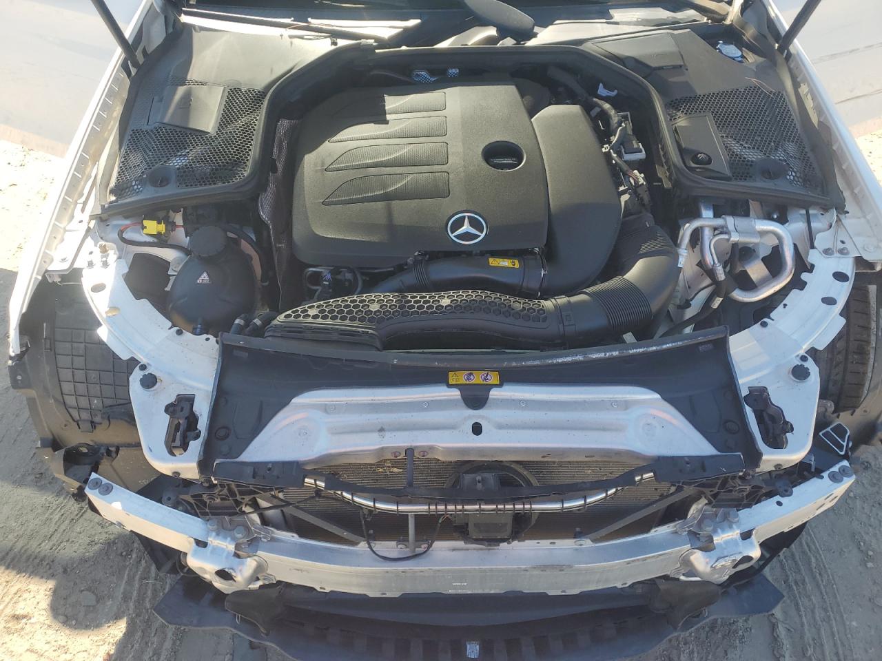 2020 Mercedes-Benz C-klasse VIN 55SWF8DB0LU323262 Copart auction photo, front end / rear end damage thumbnail 11