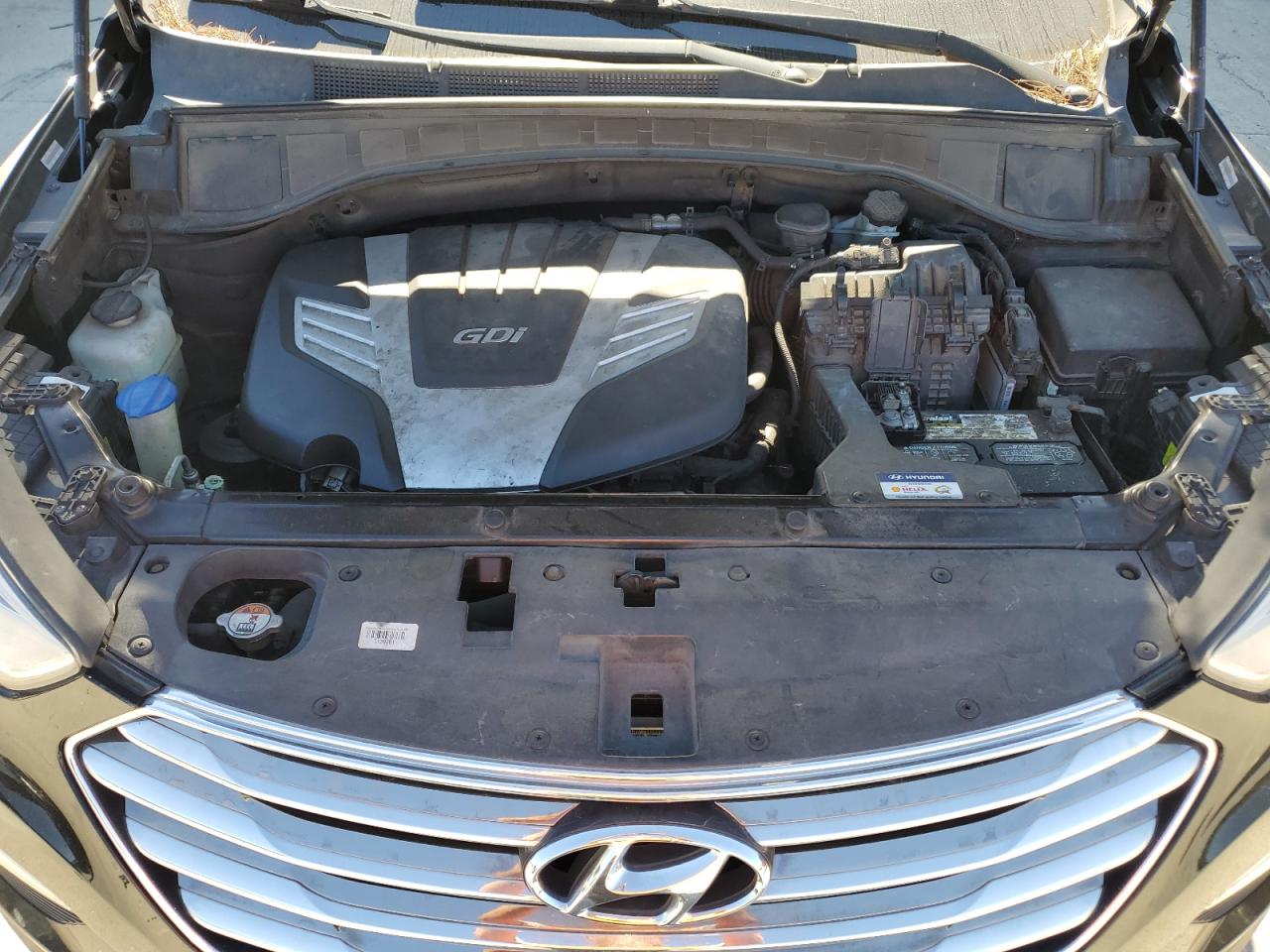2014 Hyundai Santa Fe VIN KM8SRDHF0EU037690 Copart auction photo, mechanical / minor dent/scratches damage thumbnail 12