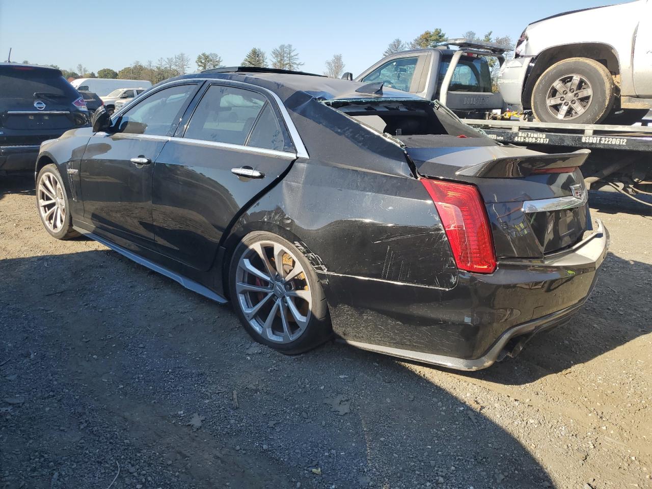 2018 Cadillac CTS VIN 1G6A15S62J0105904 Copart auction photo, rear end / side damage thumbnail 2