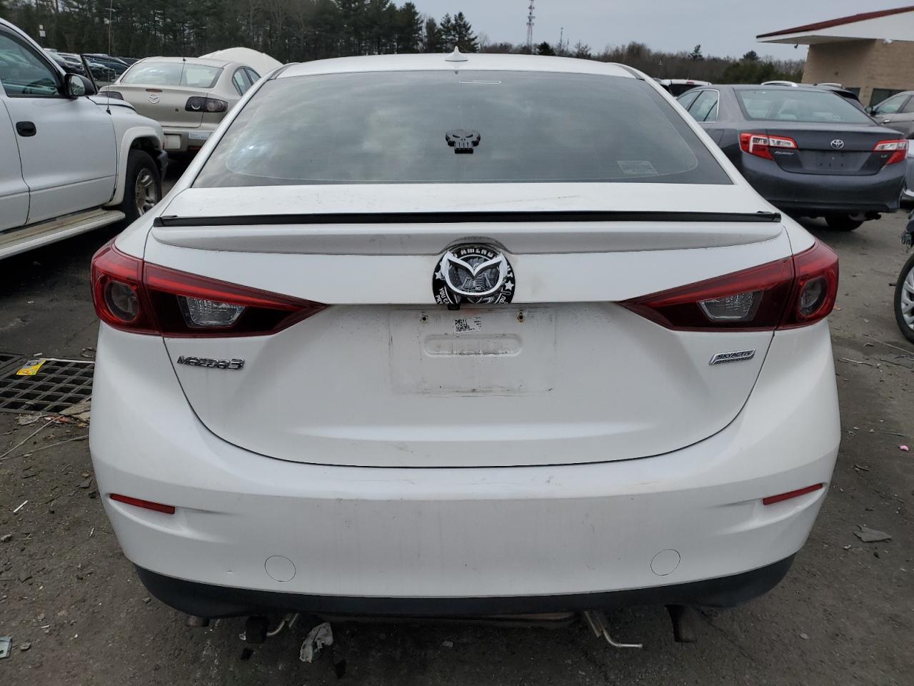 2014 Mazda 3 VIN JM1BM1W35E1155875 Copart auction photo, front end / undercarriage damage thumbnail 6