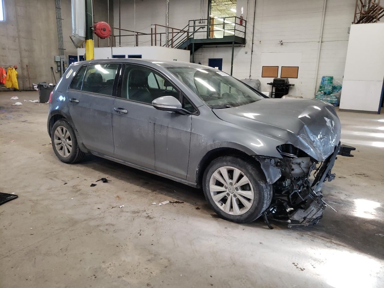 2015 Volkswagen Golf VIN 3VWRA7AU9FM013105 Copart auction photo, front end damage thumbnail 4