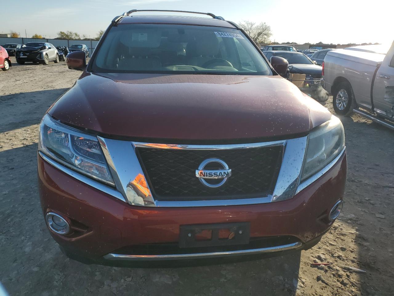 2014 Nissan Pathfinder VIN 5N1AR2MN0EC710285 Copart auction photo, minor dent/scratches damage thumbnail 5