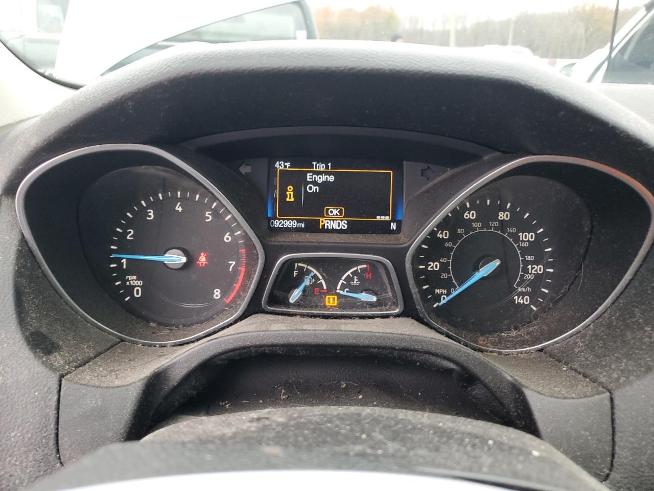 2018 Ford Focus VIN 1FADP3M23JL202671 Copart auction photo, side damage thumbnail 9