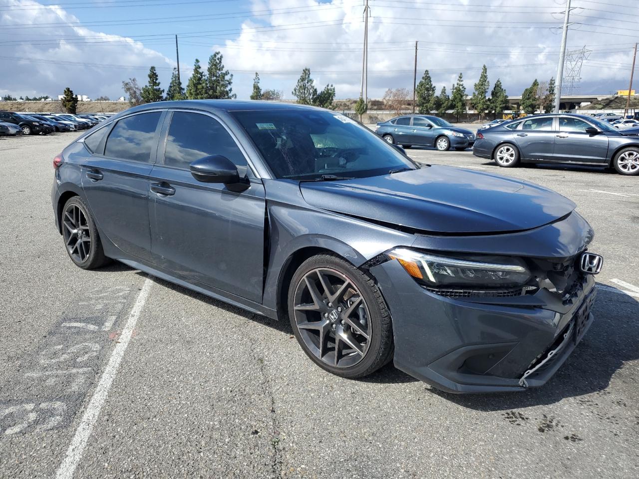 2022 Honda Civic VIN 19XFL1H81NE012769 Copart auction photo, front end damage thumbnail 4