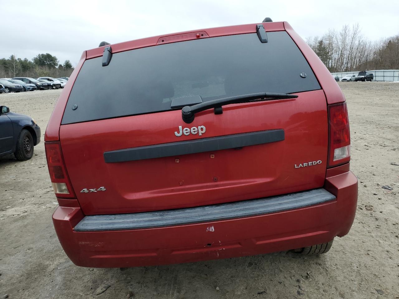 2005 Jeep Grand Cherokee VIN 1J4GR48K65C652851 Copart auction photo, front end / side damage thumbnail 6