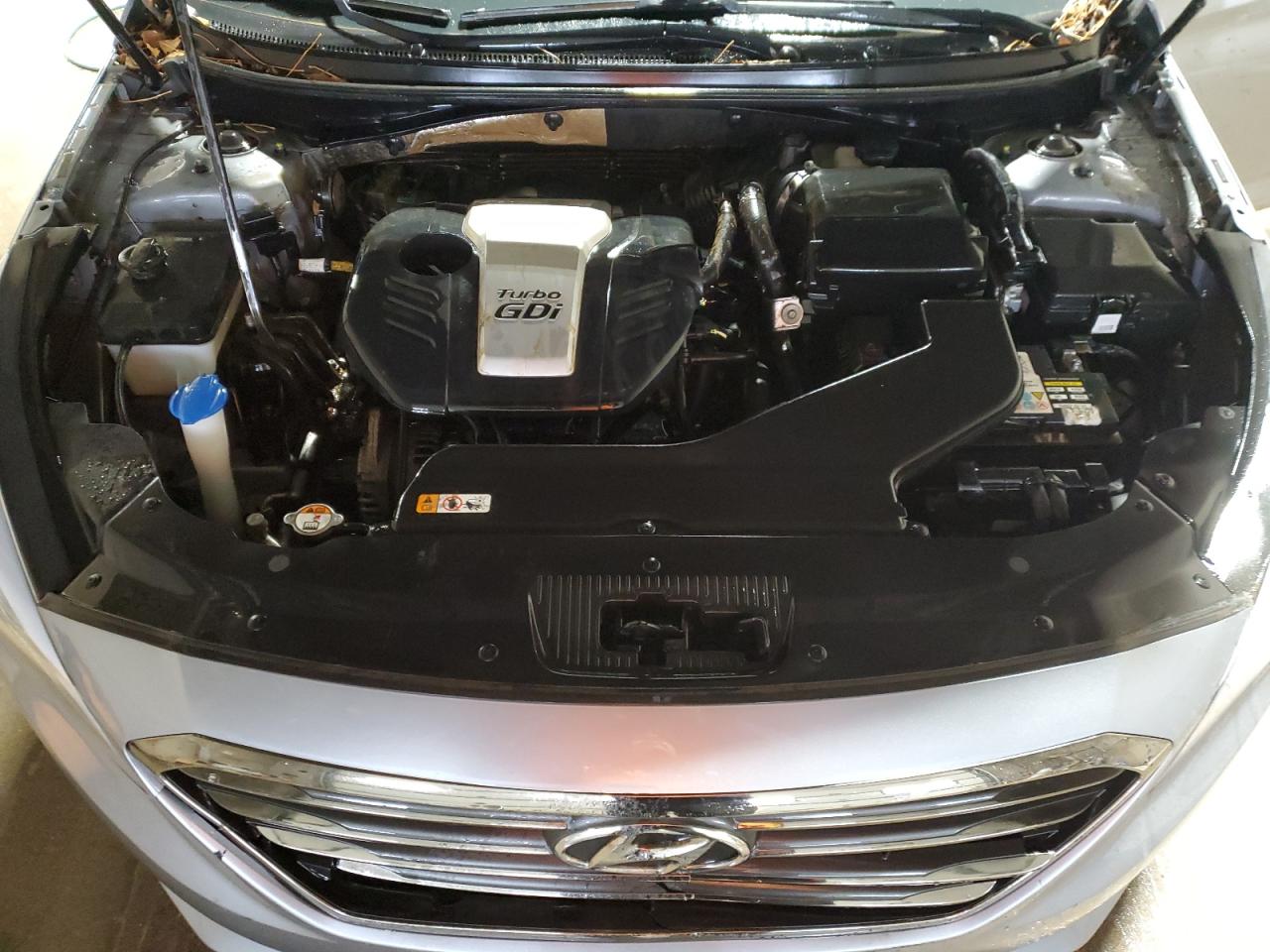 2015 Hyundai Sonata VIN 5NPE24AA4FH147240 Copart auction photo, front end / vandalism damage thumbnail 11