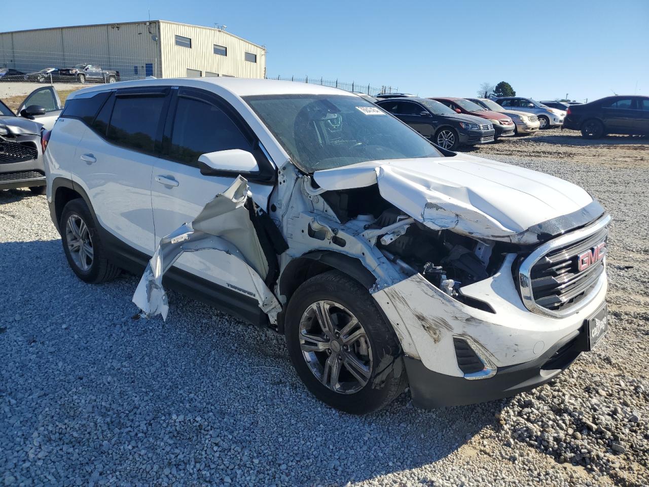 2018 GMC Terrain VIN 3GKALMEV9JL345950 Copart auction photo, front end damage thumbnail 4