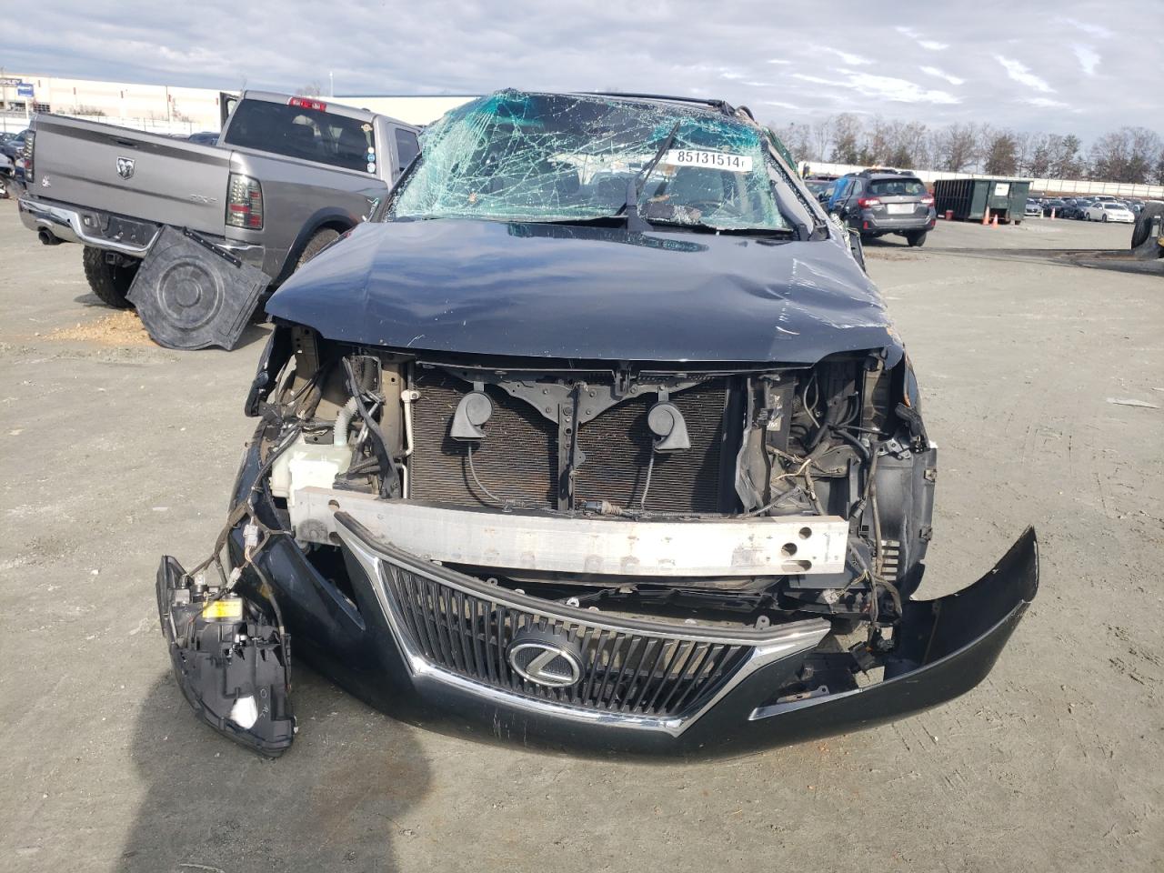 2011 Lexus RX VIN 2T2ZK1BA5BC050555 Copart auction photo, all over damage thumbnail 5