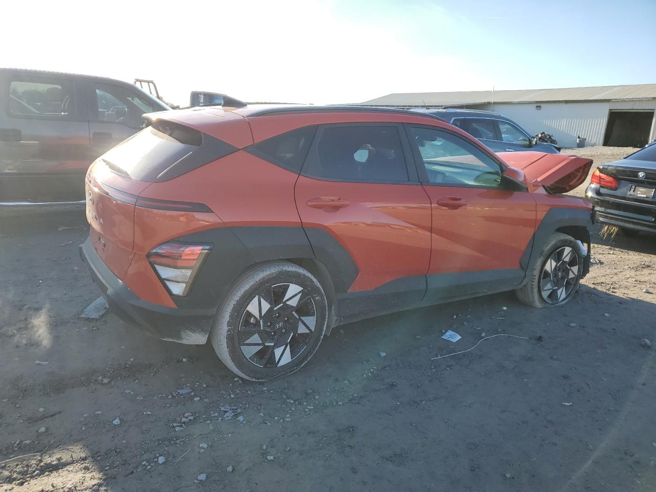 2024 Hyundai Kona VIN KM8HC3AB9RU070464 Copart auction photo, front end / minor dent/scratches damage thumbnail 3