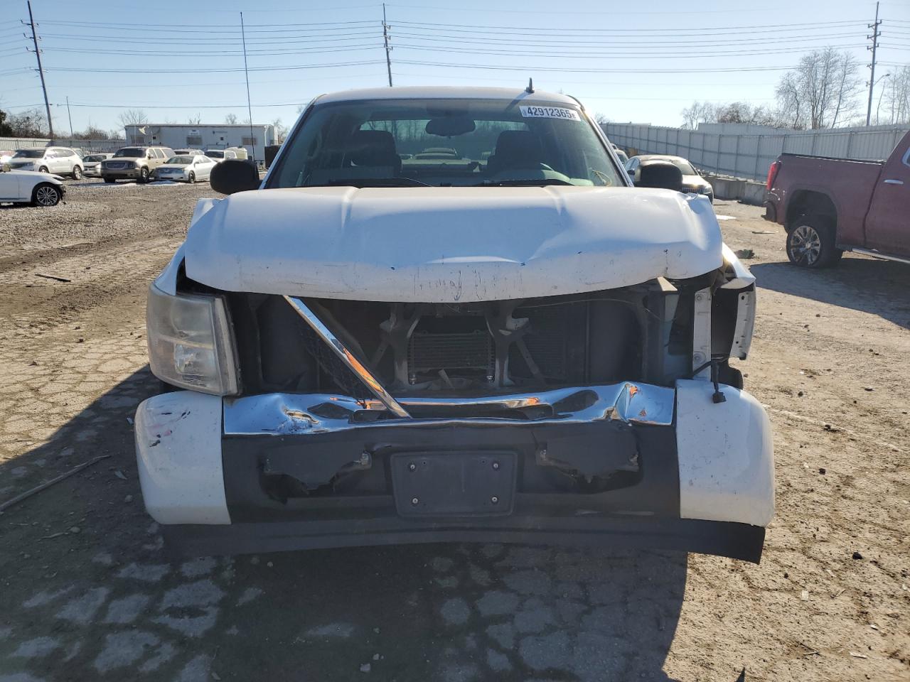2010 Chevrolet Silverado VIN 3GCRCREA2AG171981 Copart auction photo, front end / rear end damage thumbnail 5