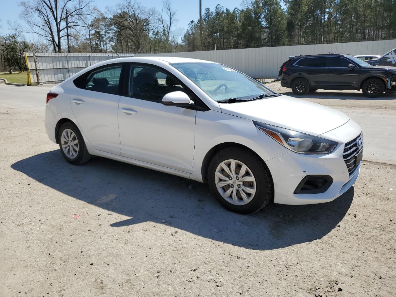 2021 Hyundai Accent VIN 3KPC24A63ME147895 Copart auction photo, side damage thumbnail 4