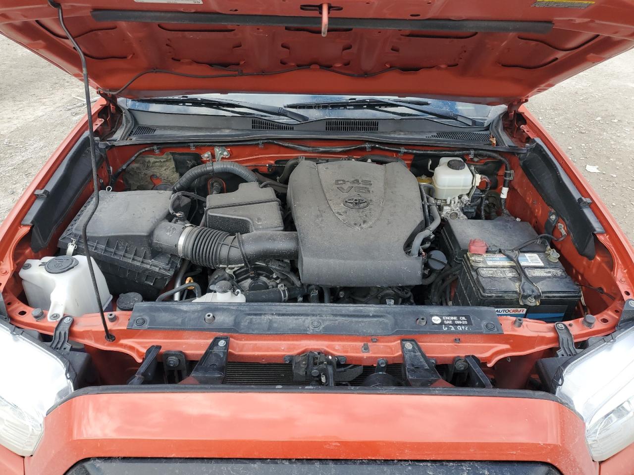 2017 Toyota Tacoma VIN 5TFCZ5AN9HX079682 Copart auction photo, rear end damage thumbnail 11