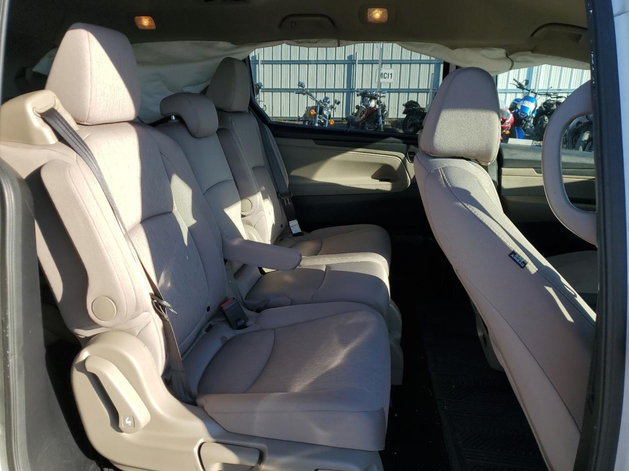 2019 Honda Odyssey VIN 5FNRL6H51KB041856 Copart auction photo, front end / side damage thumbnail 11
