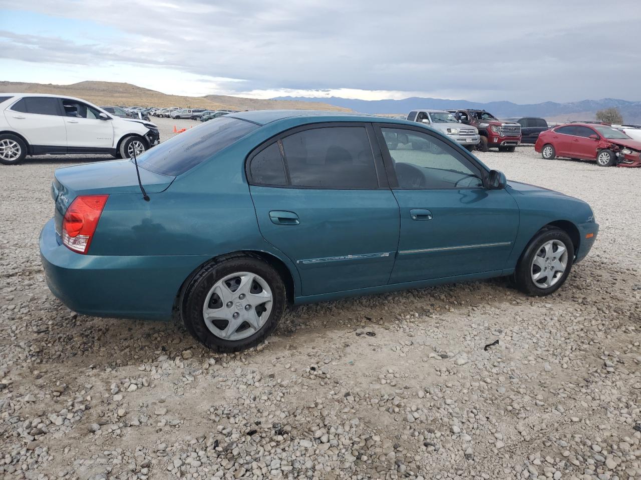 2006 Hyundai Elantra VIN KMHDN46D66U245743 Copart auction photo, rear end / minor dent/scratches damage thumbnail 3