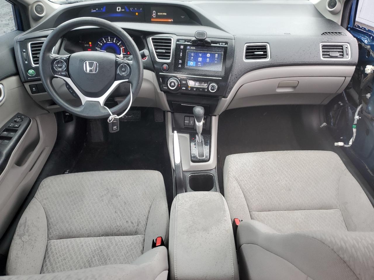 2015 Honda Civic VIN 19XFB2F85FE059221 Copart auction photo, all over damage thumbnail 8