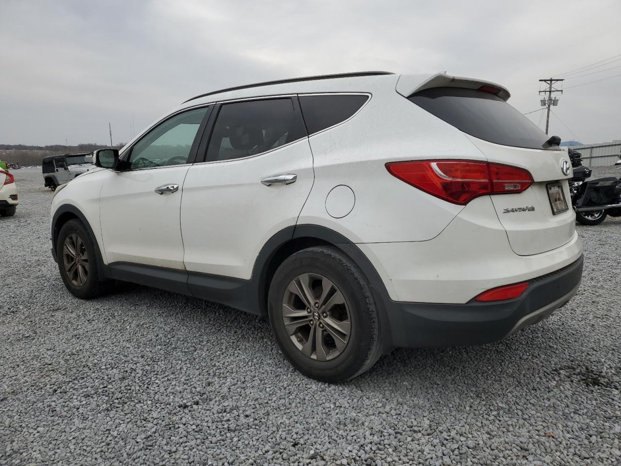 2013 Hyundai Santa Fe VIN 5XYZU3LB1DG026214 Copart auction photo, front end damage thumbnail 2