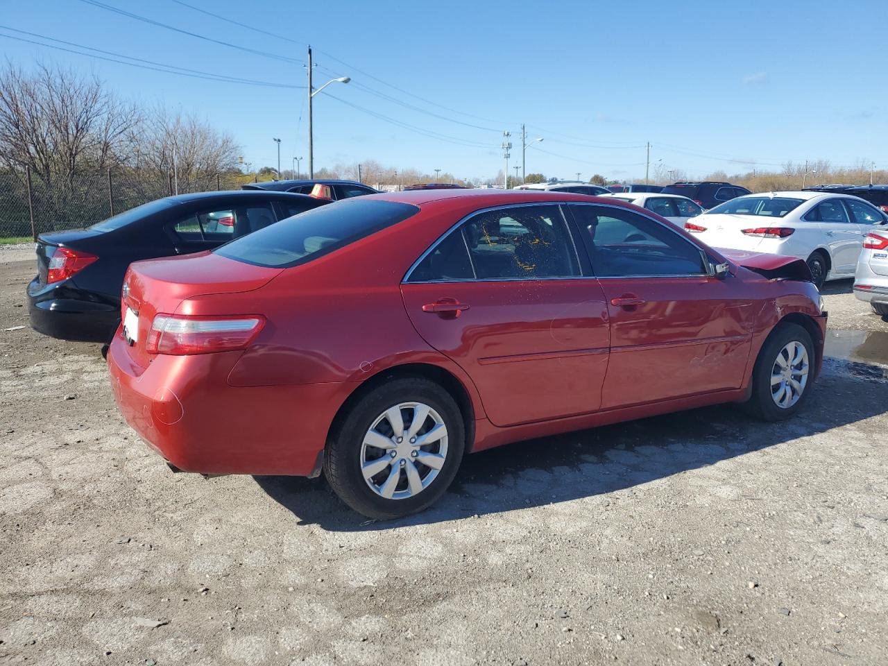 2007 Toyota Camry VIN 4T1BE46K27U146604 Copart auction photo, front end / minor dent/scratches damage thumbnail 3