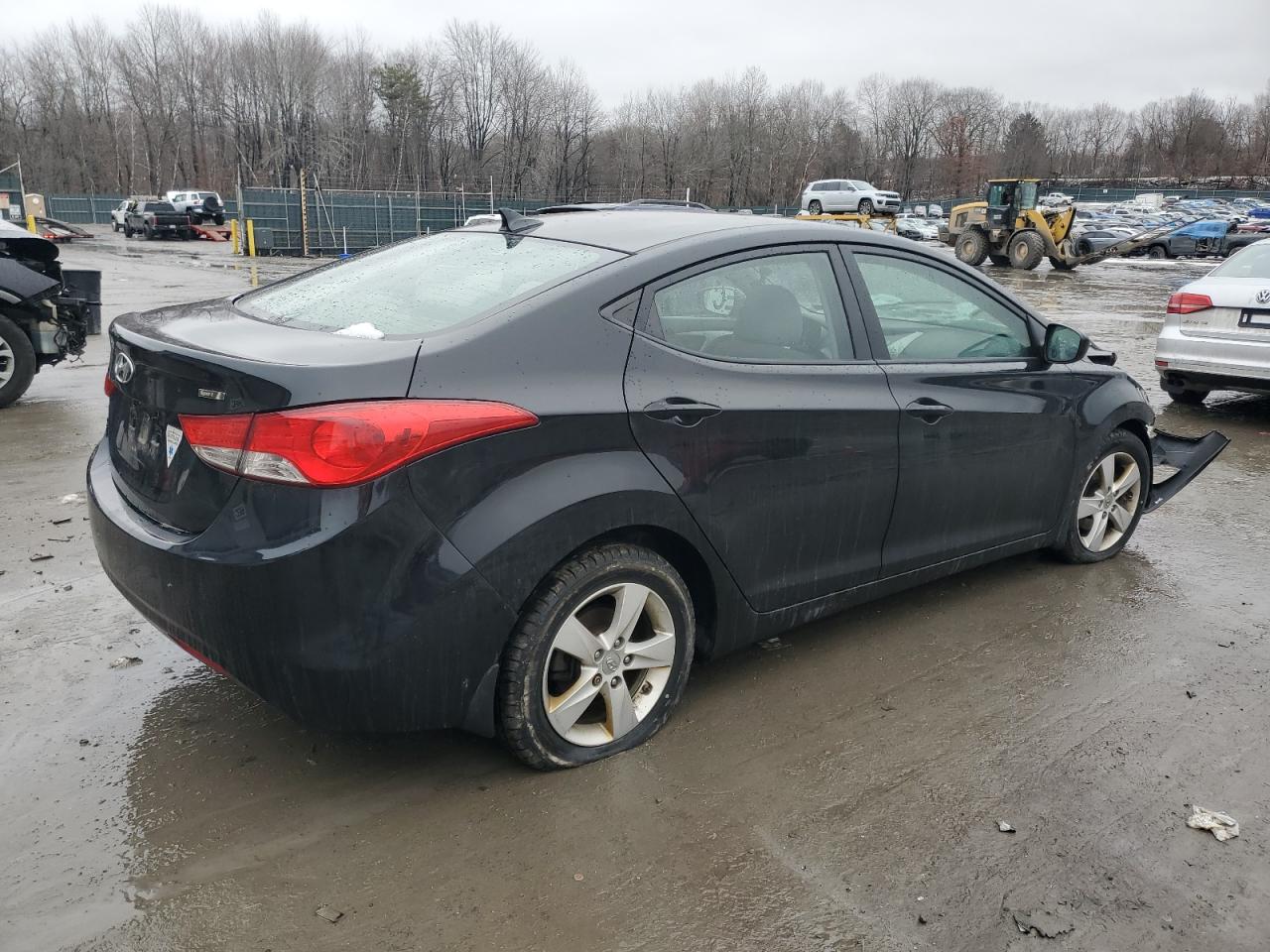 2013 Hyundai Elantra VIN 5NPDH4AEXDH212716 Copart auction photo, front end damage thumbnail 3