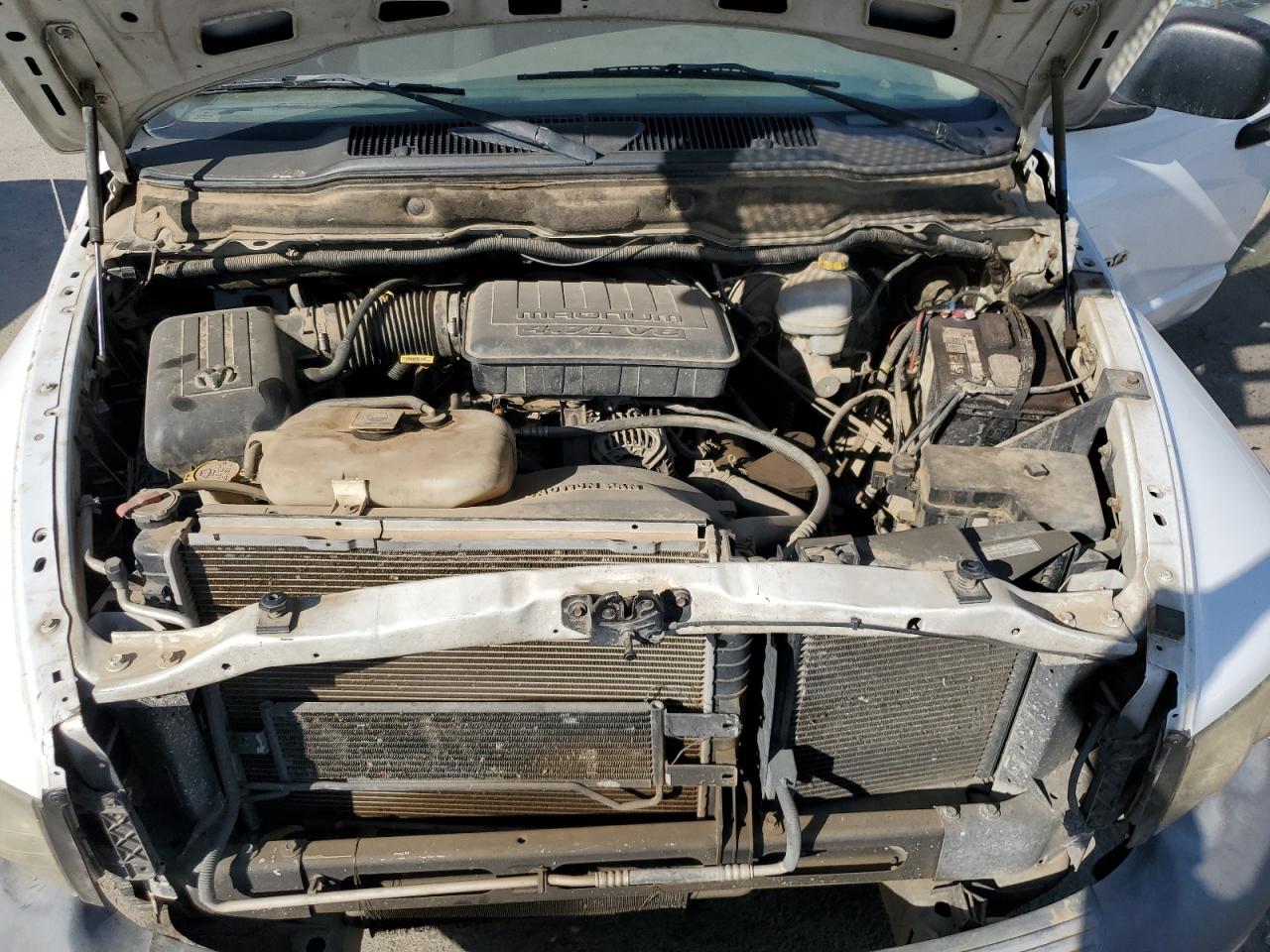 2004 Dodge RAM VIN 1D7HA18NX4S672217 Copart auction photo, undercarriage / side damage thumbnail 11