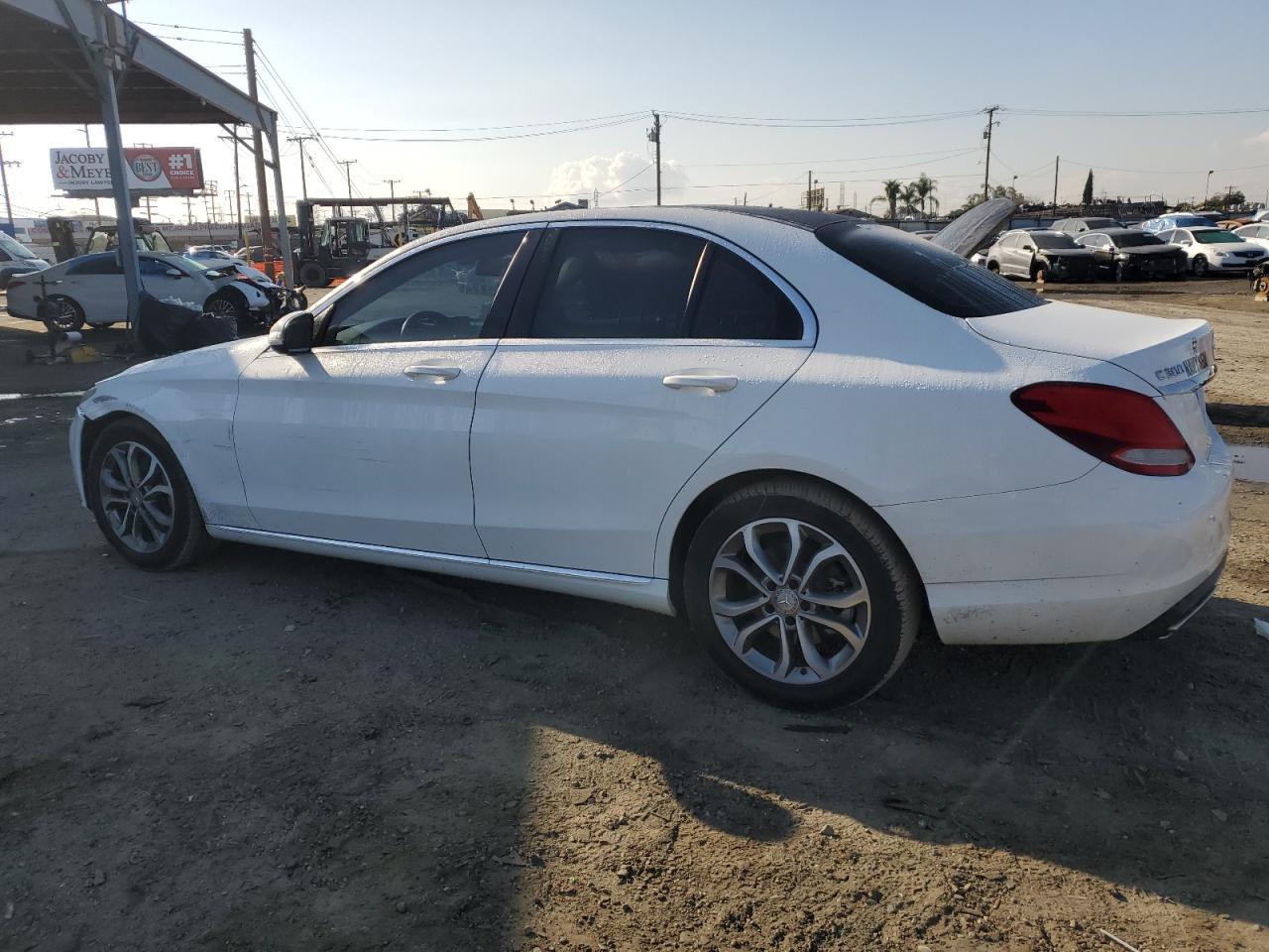 2016 Mercedes-Benz C-klasse VIN 55SWF4JB4GU149733 Copart auction photo, all over damage thumbnail 2