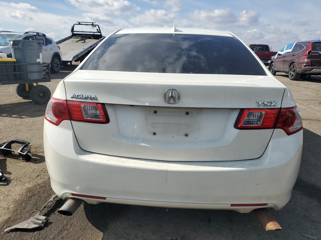 2010 Acura TSX VIN JH4CU2F69AC018875 Copart auction photo, front end damage thumbnail 6