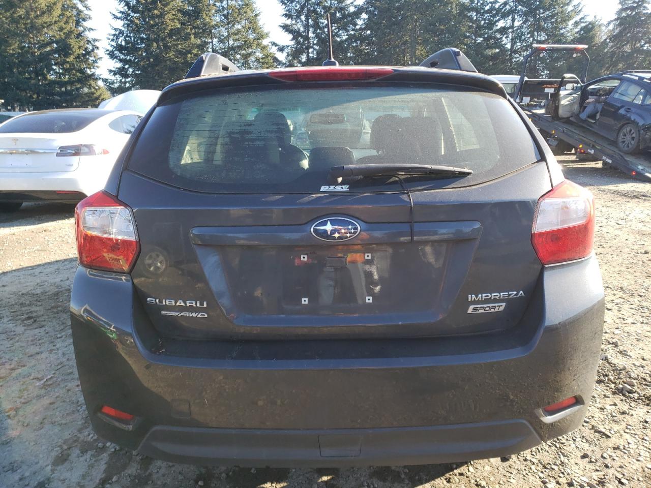 2014 Subaru Impreza VIN JF1GPAU68EH320504 Copart auction photo, front end damage thumbnail 6