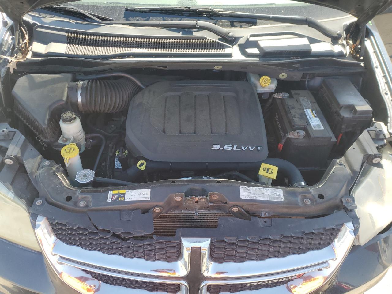 2013 Dodge Caravan VIN 2C4RDGBG9DR688736 Copart auction photo, front end / minor dent/scratches damage thumbnail 12
