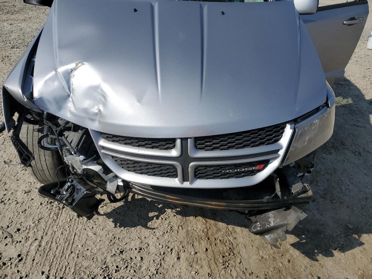 2018 Dodge Journey VIN 3C4PDCEG7JT352474 Copart auction photo, front end damage thumbnail 12