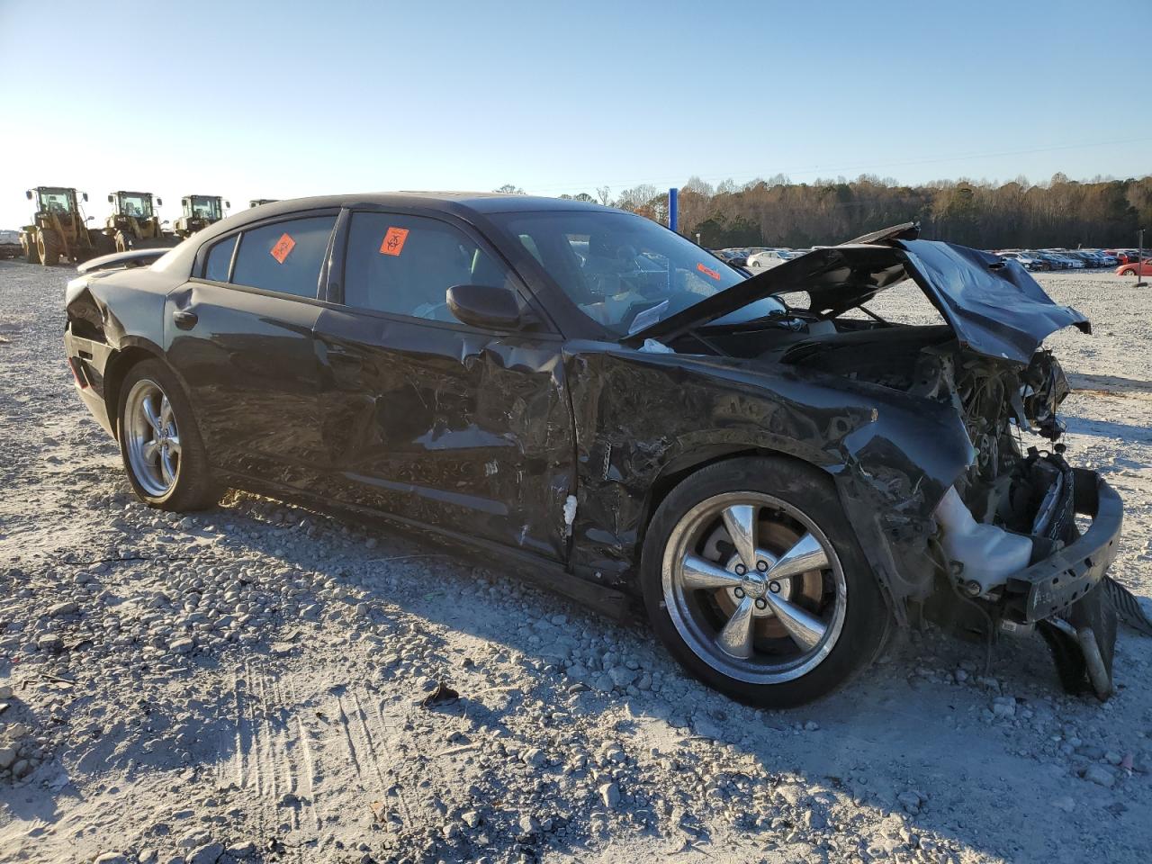 2011 Dodge Charger VIN 2B3CL5CT0BH503454 Copart auction photo, all over damage thumbnail 4