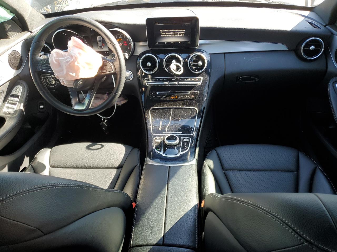 2018 Mercedes-Benz C-klasse VIN 55SWF4JB4JU241898 Copart auction photo, front end damage thumbnail 8