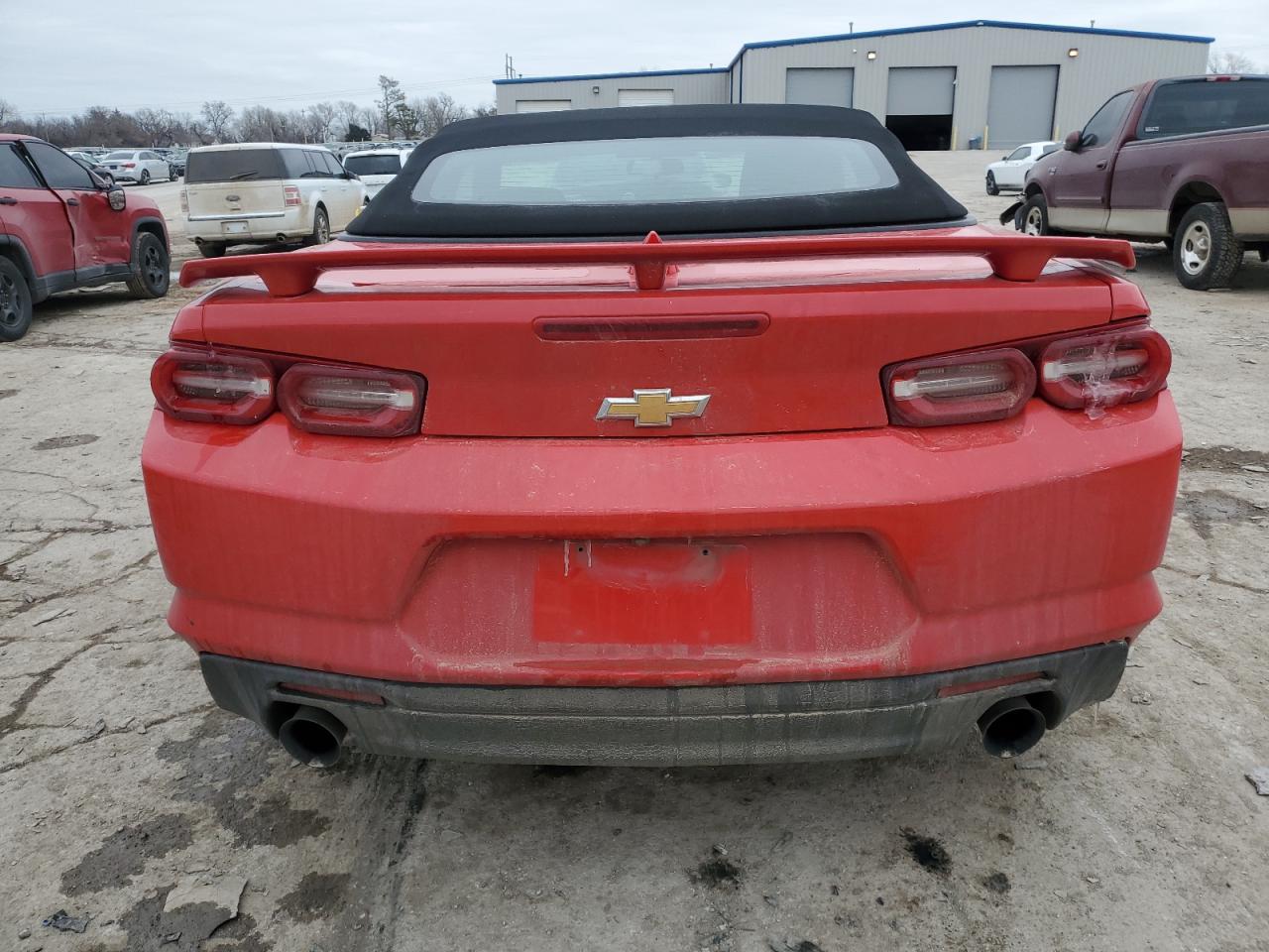 2019 Chevrolet Camaro VIN 1G1FB3DX2K0139569 Copart auction photo, front end / all over damage thumbnail 6
