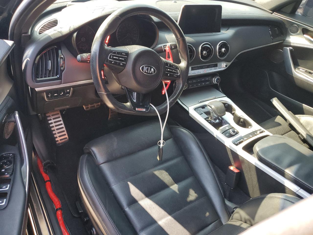 2020 KIA Stinger VIN KNAE55LC7L6071883 Copart auction photo, water/flood damage thumbnail 8