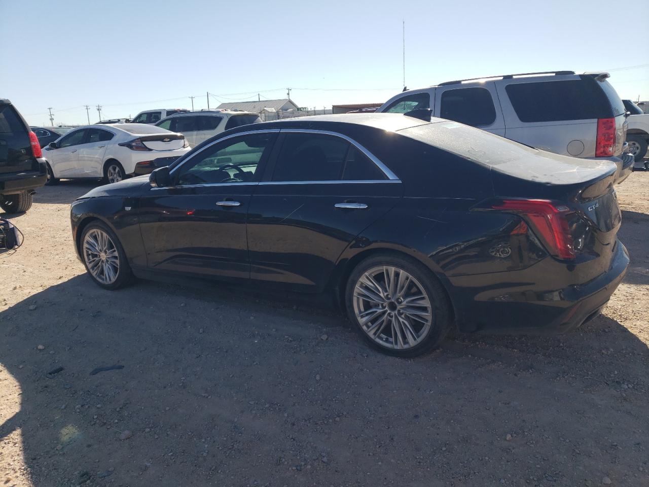 2021 Cadillac CT4 VIN 1G6DB5RK3M0124611 Copart auction photo, hail damage thumbnail 2