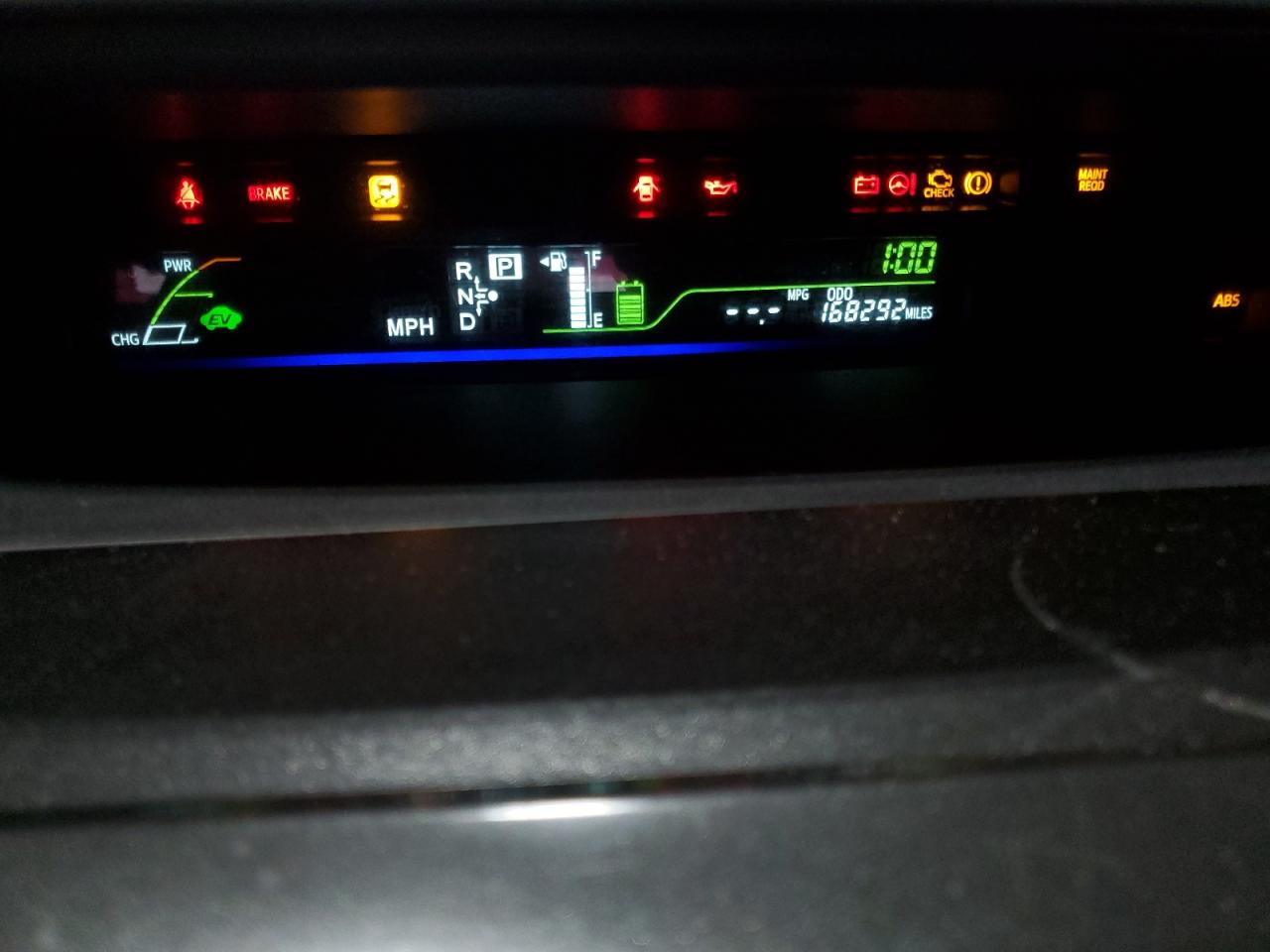2014 Toyota Prius VIN JTDZN3EU0E3329986 Copart auction photo, front end / rear end damage thumbnail 9
