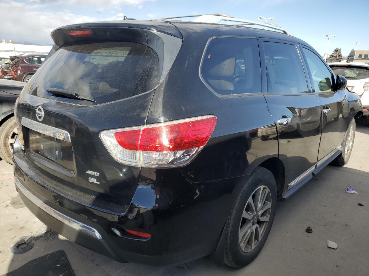 2013 Nissan Pathfinder VIN 5N1AR2MM6DC665911 Copart auction photo, front end damage thumbnail 3