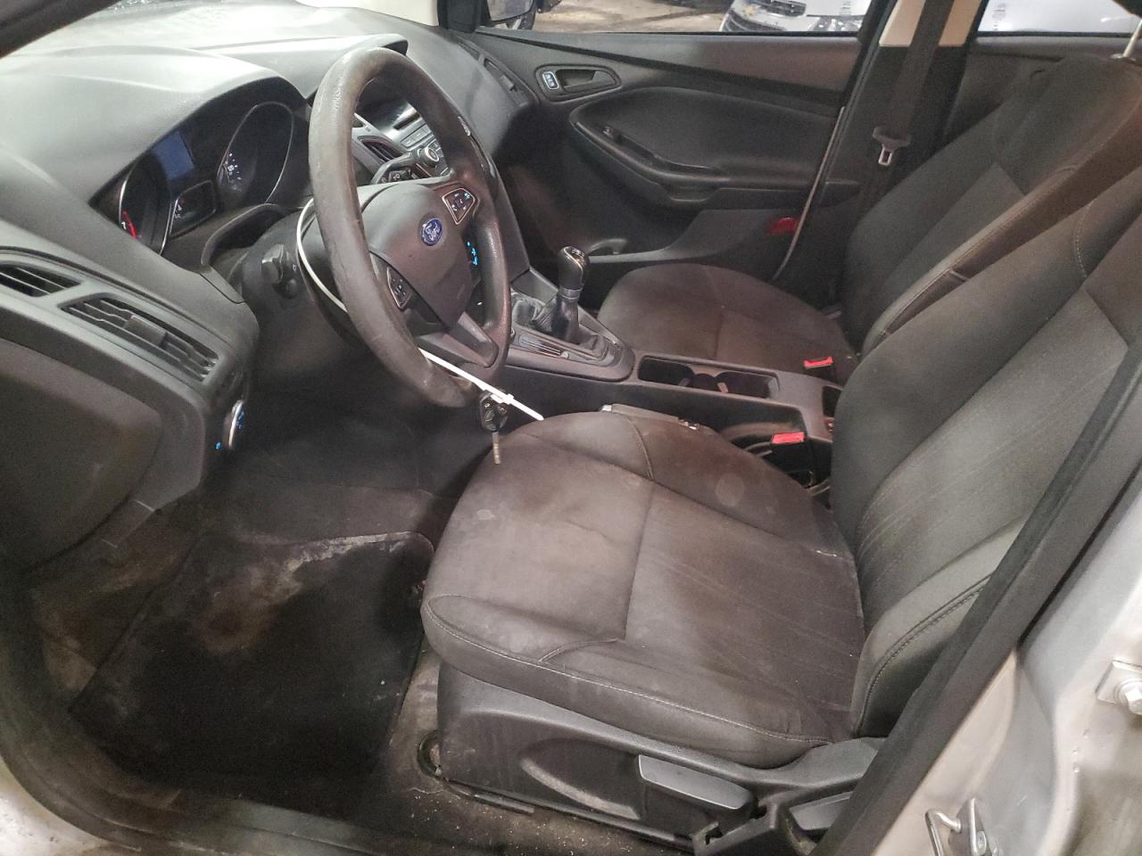 2017 Ford Focus VIN 1FADP3E20HL283606 Copart auction photo, rear end / side damage thumbnail 7
