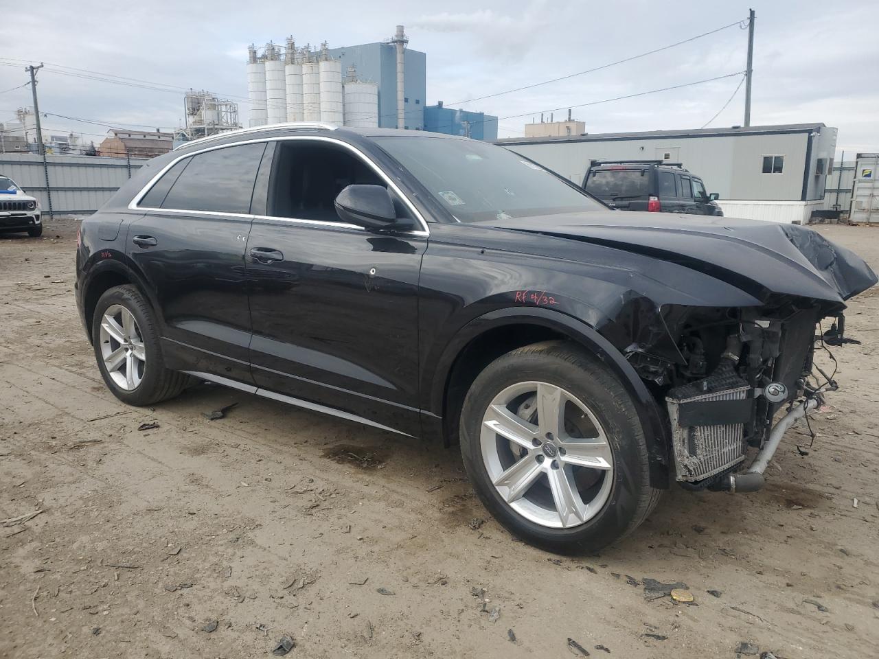 2019 Audi Q8 VIN WA1AVAF13KD013360 Copart auction photo, front end damage thumbnail 4