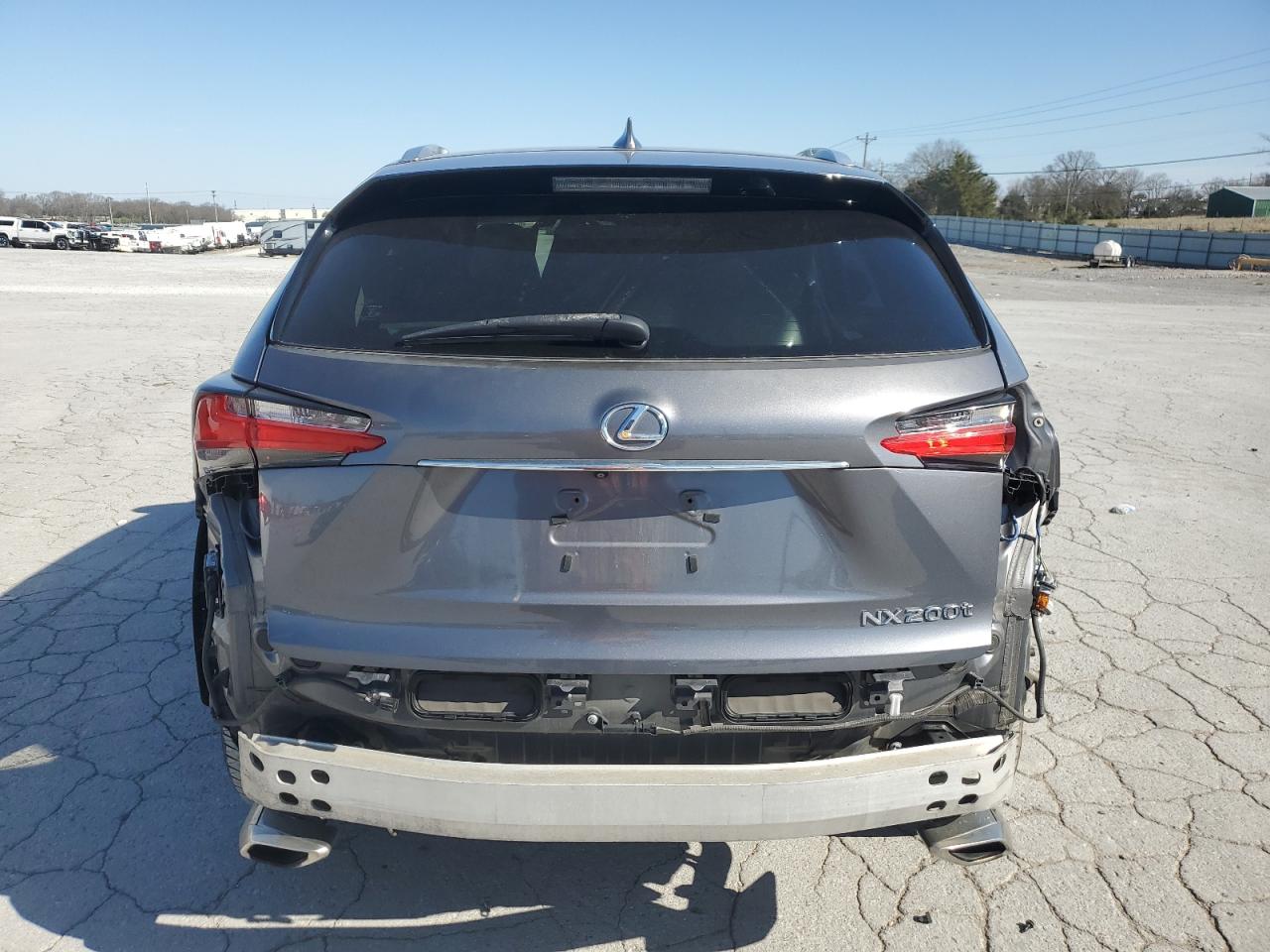 2017 Lexus NX VIN JTJYARBZ6H2058952 Copart auction photo, front end / rear end damage thumbnail 6