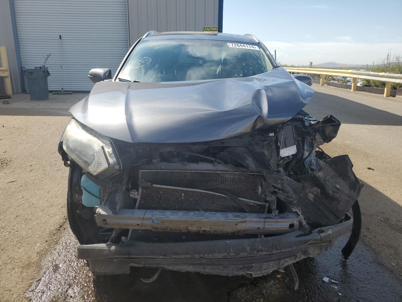 2018 Honda HR-V VIN 3CZRU6H72JM700045 Copart auction photo, front end / side damage thumbnail 5